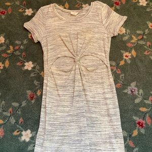 Emory Park mini T shirt dress w/ cut outs